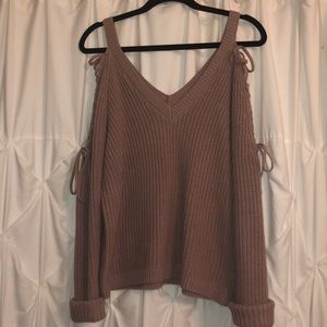 knitted long sleeve